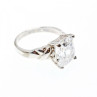 925 Sterling Silver CZ Ring Size 11.5