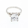 925 Sterling Silver CZ Ring Size 11.5