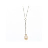 925 Sterling Silver Pearl Necklace Italy