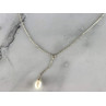 925 Sterling Silver Pearl Necklace Italy