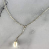 925 Sterling Silver Pearl Necklace Italy