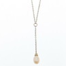 925 Sterling Silver Pearl Necklace Italy