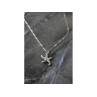 925 Sterling Silver Starfish Chain With Pendant Italy