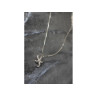 925 Sterling Silver Starfish Chain With Pendant Italy