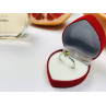 925 Sterling Silver Peridot Ring Size 6