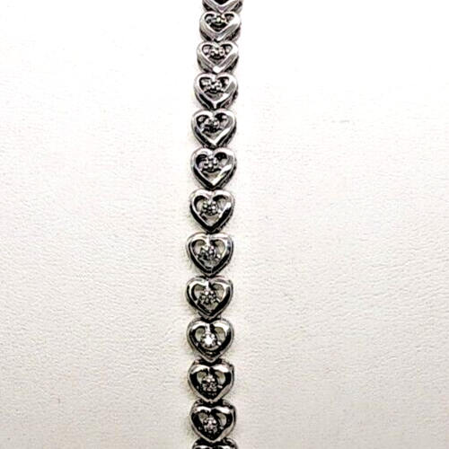 925 Sterling Silver Diamonds 