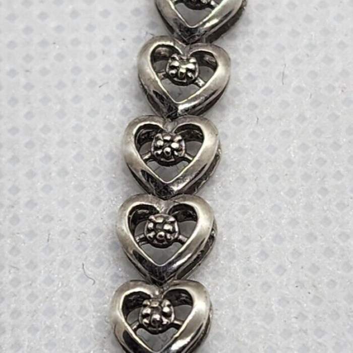 925 Sterling Silver Diamonds 