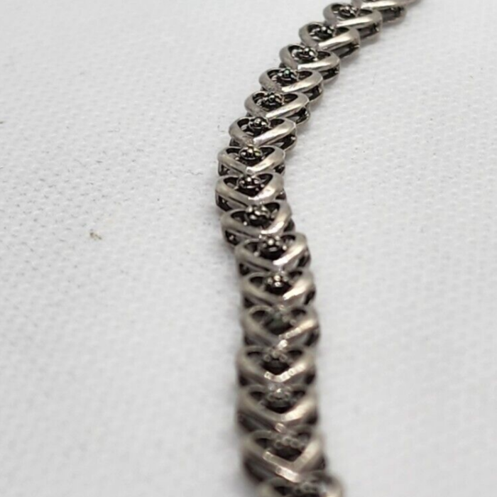 925 Sterling Silver Diamonds 