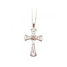 925 Sterling Silver Diamond Chain With Cross