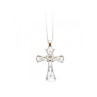 925 Sterling Silver Diamond Chain With Cross
