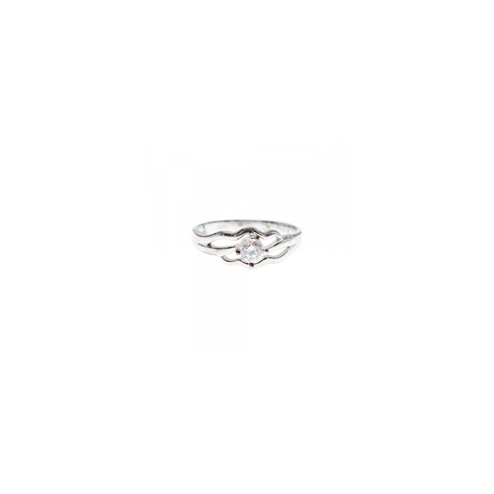 925 Sterling Silver CZ Ring Size 7