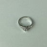 925 Sterling Silver CZ Ring Size 7