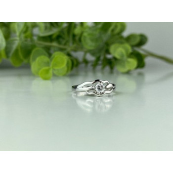 925 Sterling Silver CZ Ring Size 7