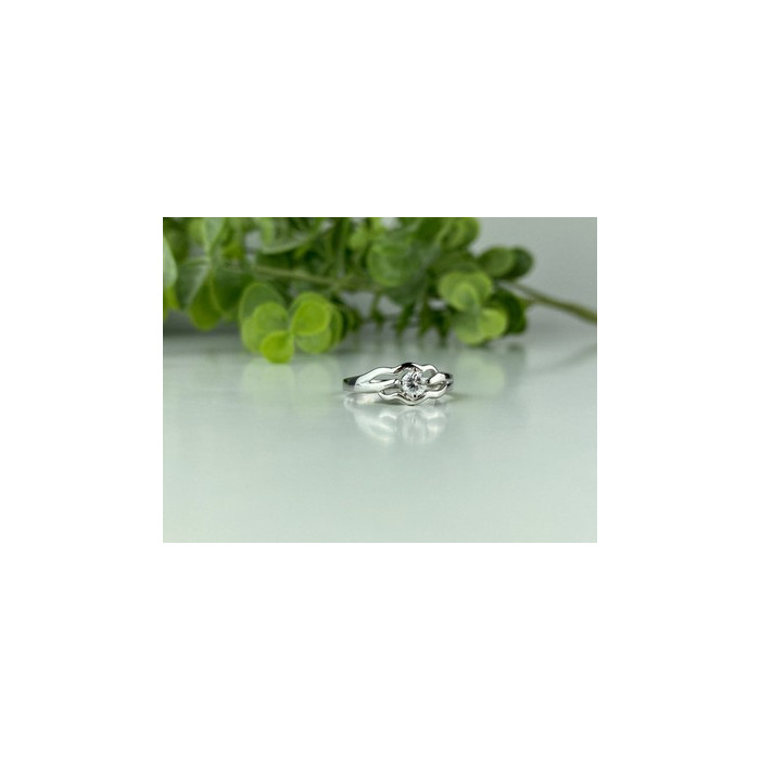925 Sterling Silver CZ Ring Size 7
