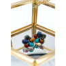 925 Sterling Silver Multicolor Jasper Stud Earrings