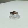925 Sterling Silver Heliodor & White Beryl/Goshenite Ring Size 7