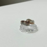 925 Sterling Silver Heliodor & White Beryl/Goshenite Ring Size 7