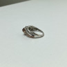 925 Sterling Silver Heliodor & White Beryl/Goshenite Ring Size 7