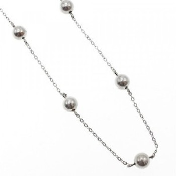 925 Sterling Silver Necklace Italy