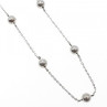 925 Sterling Silver Necklace Italy