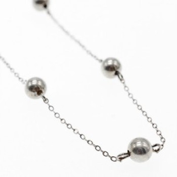 925 Sterling Silver Necklace Italy
