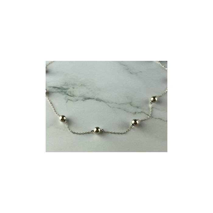 925 Sterling Silver Necklace Italy