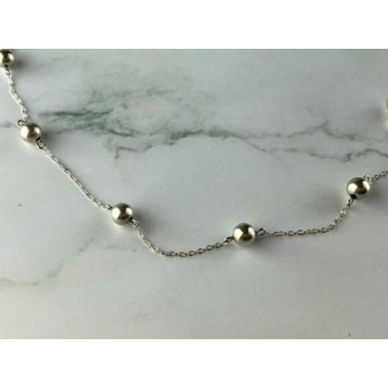 925 Sterling Silver Necklace Italy