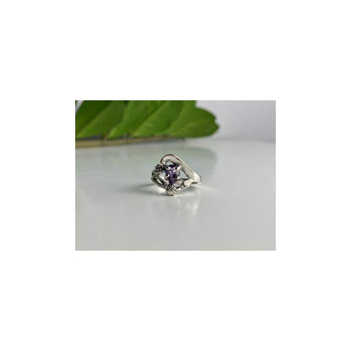 925 Sterling Silver Tanzanite Ring Size 7