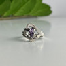 925 Sterling Silver Tanzanite Ring Size 7
