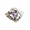 925 Sterling Silver Tanzanite Ring Size 7