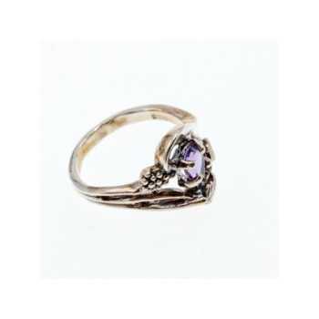 925 Sterling Silver Tanzanite Ring Size 7