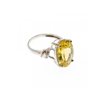 925 Sterling Silver CZ Ring Size 6.5