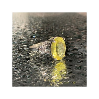 925 Sterling Silver CZ Ring Size 6.5