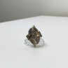 925 Sterling Silver Gold Plated Ring Size 7