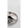 925 Sterling Silver Iolite Ring Size 8