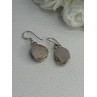 925 Sterling Silver Amber Earrings Length 1.30 Inch