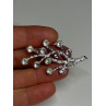 925 Sterling Silver Van Dell Spinel Brooch