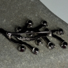 925 Sterling Silver Van Dell Spinel Brooch