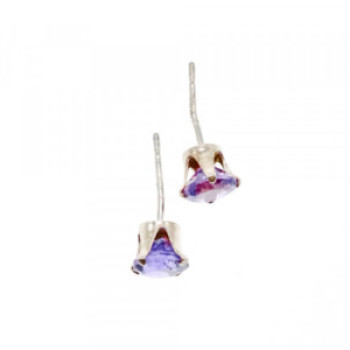 925 Sterling Silver Tourmaline Earrings