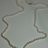 14K Yellow Gold Freshwater Pearl Necklace Length 30 Inch