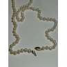 14K YELLOW GOLD FRESHWATER PEARL NECKLACE LENGTH 30 INCH