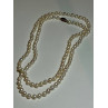 14K YELLOW GOLD FRESHWATER PEARL NECKLACE LENGTH 30 INCH