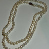 14K Yellow Gold Freshwater Pearl Necklace Length 30 Inch