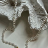 14K Yellow Gold Clasp Fresh Water Pearl Necklace 18 Inch
