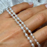 14K Yellow Gold Clasp Fresh Water Pearl Necklace 18 Inch