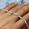 14K Yellow Gold Clasp Fresh Water Pearl Necklace 18 Inch