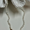 14K Yellow Gold Clasp Fresh Water Pearl Necklace 18 Inch