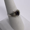 925 Sterling Silver Amethyst Ring Size 8
