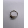 925 Sterling Silver Amethyst Ring Size 8