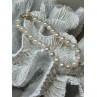 14K YELLOW GOLD CLASP FRESH WATER PEARL BRACELET 7 Inch